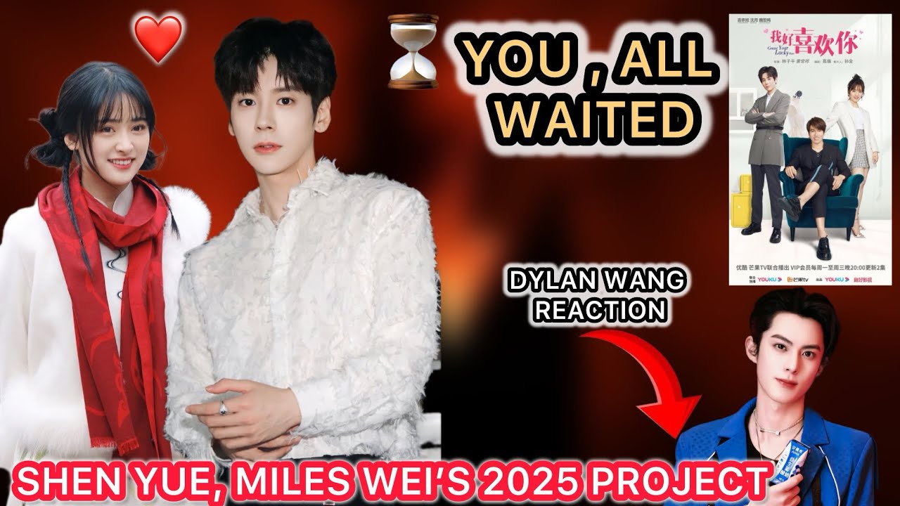 Shen Yue, Miles Wei, Dylan Wang, 2025, C-Drama, Reaction, Project, Update #cdrama 