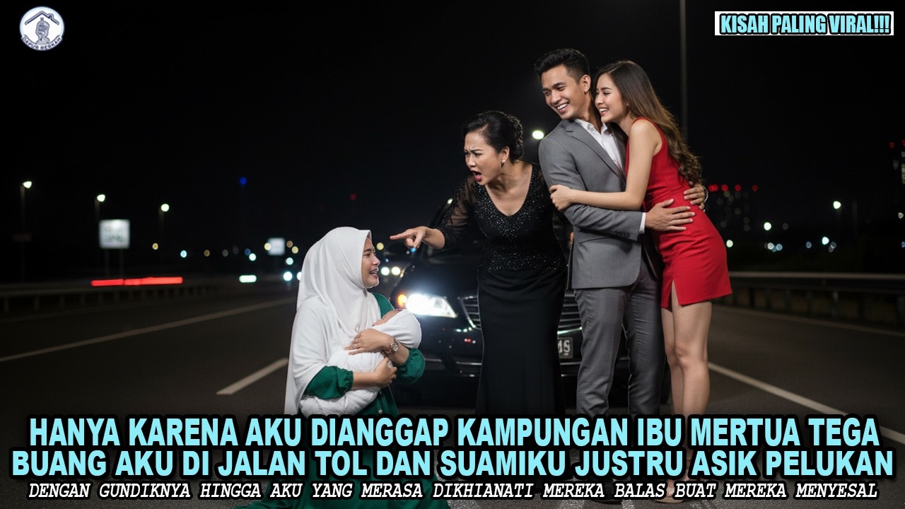 AKU DAN ANAKKU DIBUANG IBU MERTUA DIJALAN TOL - DAN SUAMIKU JUSTRU ASIK BERMESRAAN DENGAN GUNDIKNYA