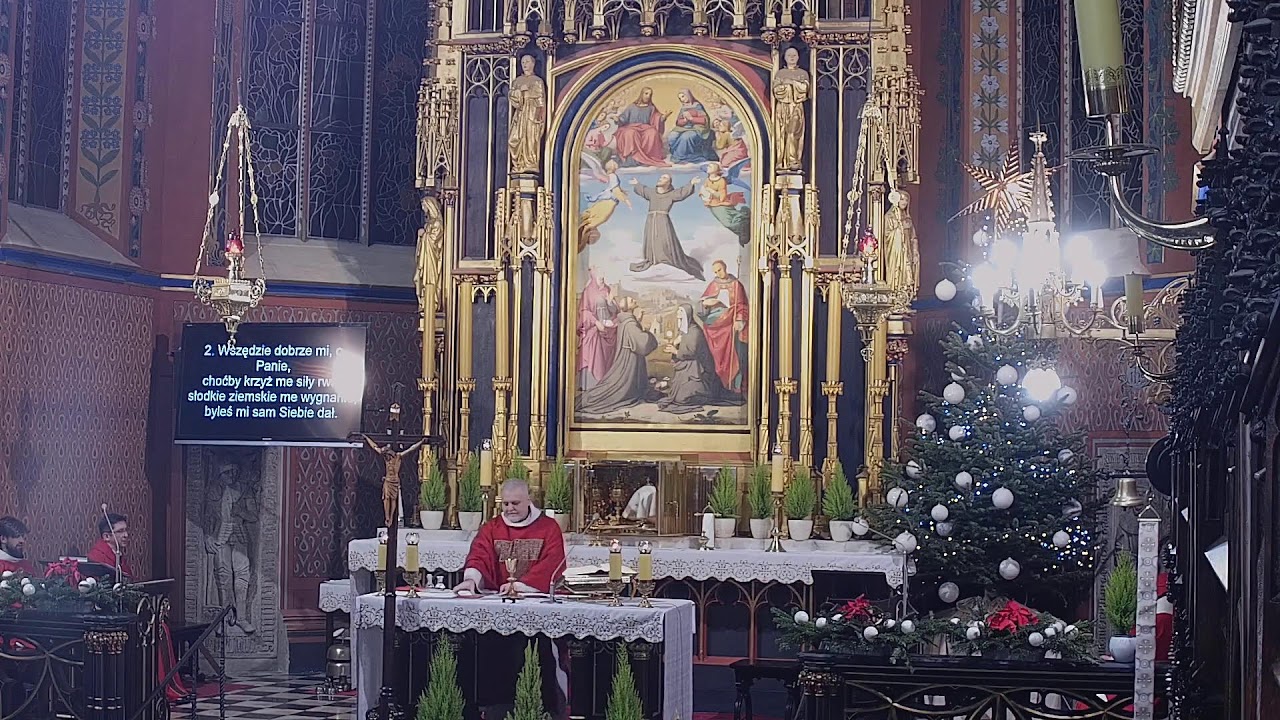 Bazylika św. Franciszka z Asyżu w Krakowie – transmisja na żywo
