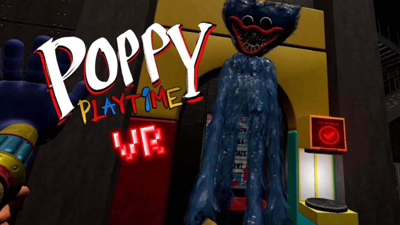 Poppy Playtime in VR is terrifying...