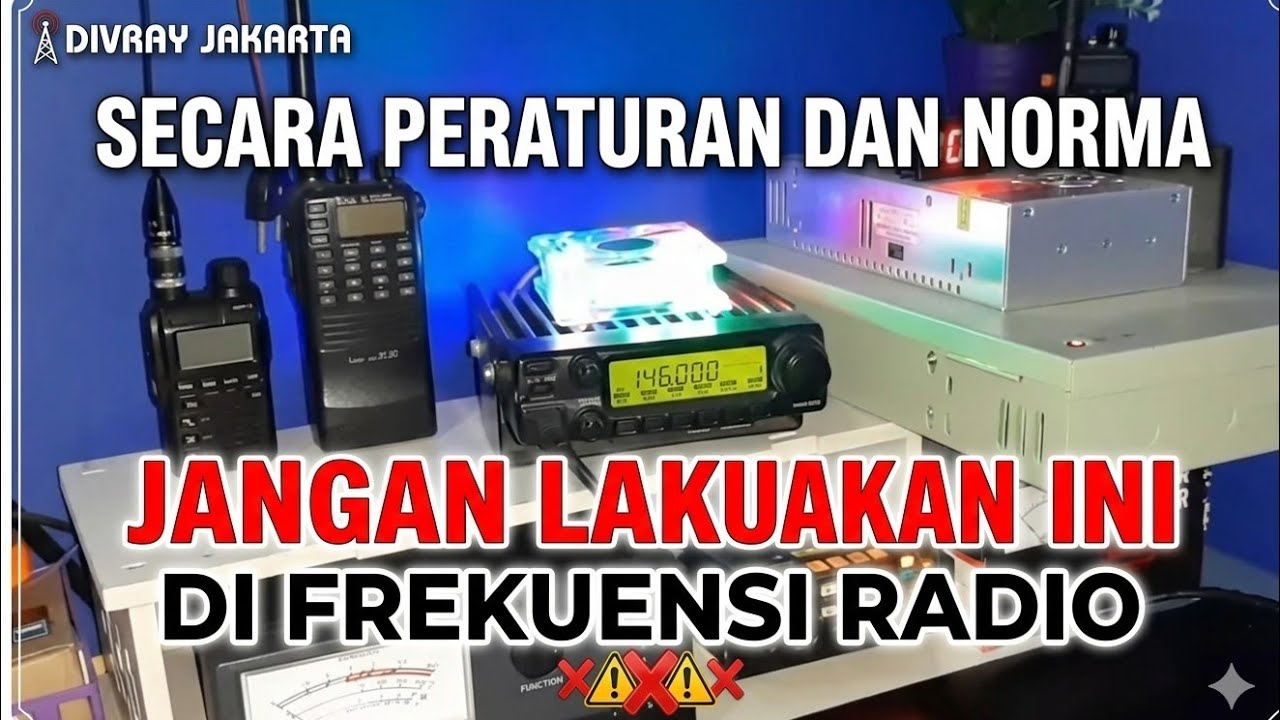 Jangan Lakukan ini di Frekuensi Radio