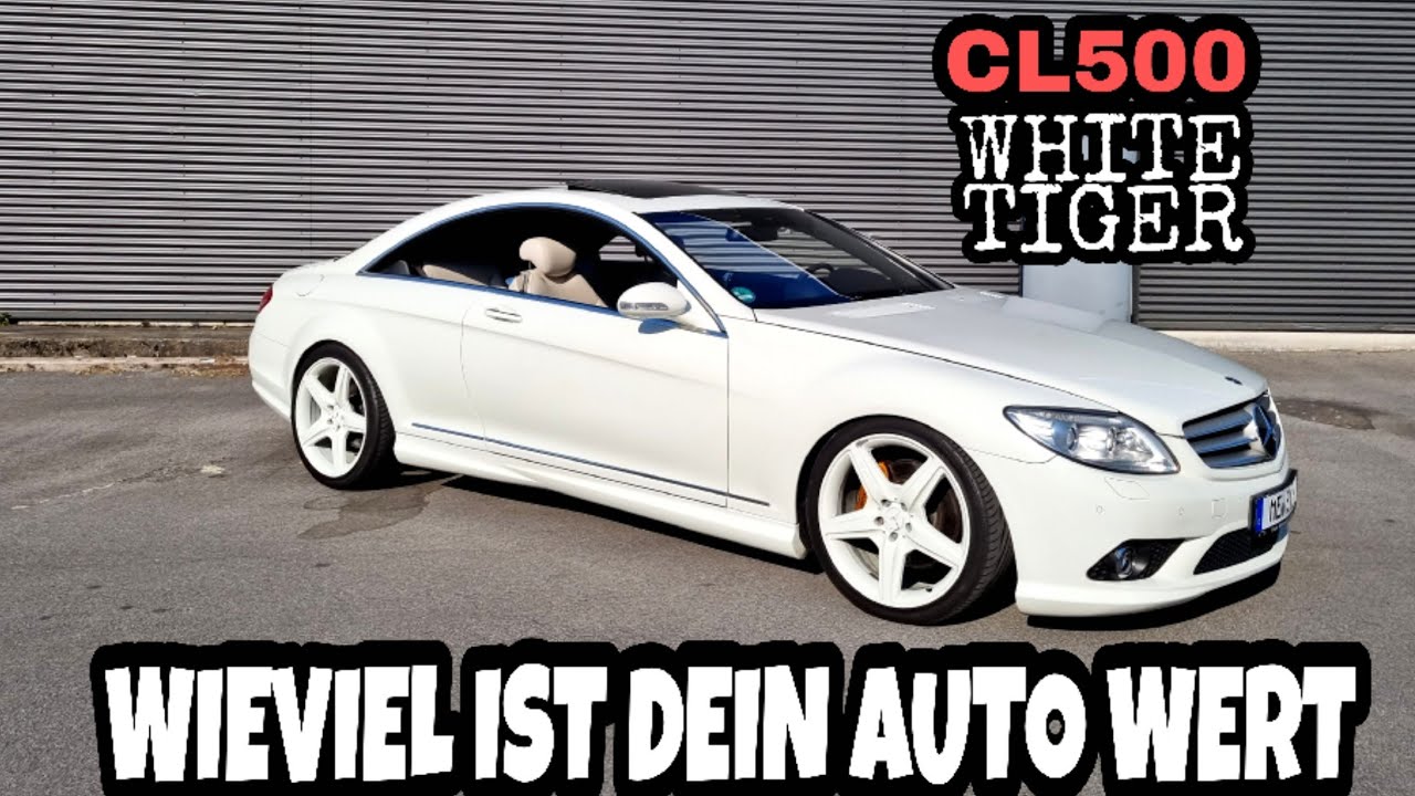 CL500 C216 | Wieviel ist dein Auto wert | Baris's weiße Perle | kein Japan Import | Hinterhofjargon