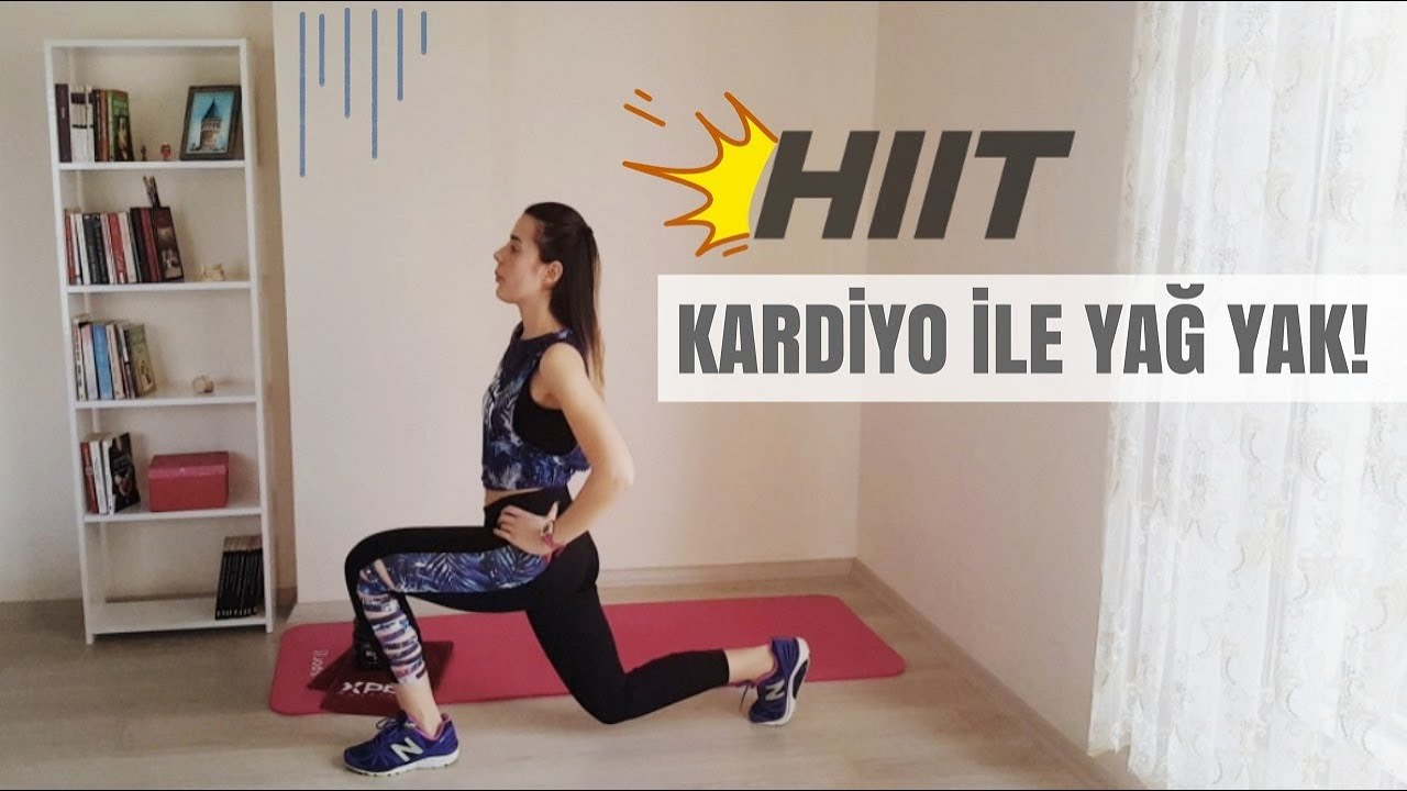 10 DAKİKADA 250 KALORİ YAK! - EVDE HIIT KARDİYO