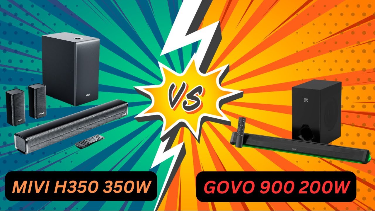 Mivi Fort H350 Soundbar Vs Govo 900 Full Details Review And Which is Best ?