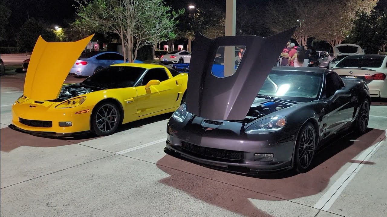 C6 Corvette ZR1 Bolt Ons 93 против C6 Corvette Z06 Heads/Cam Bolt Ons 93