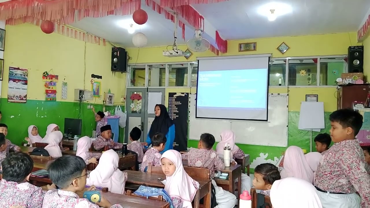 Praktikum indra penglihatan IPAS Kelas 3