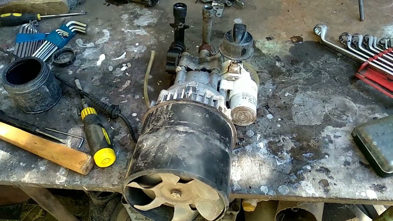 Ремонт мойки Karcher K5.55 Jubilee | Не запускается. Замена конденсатора и восстановление работы