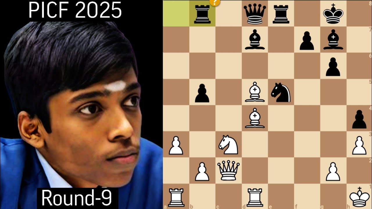 Anish Giri vs Praggnanandhaa R | PICF 2025 | R-9