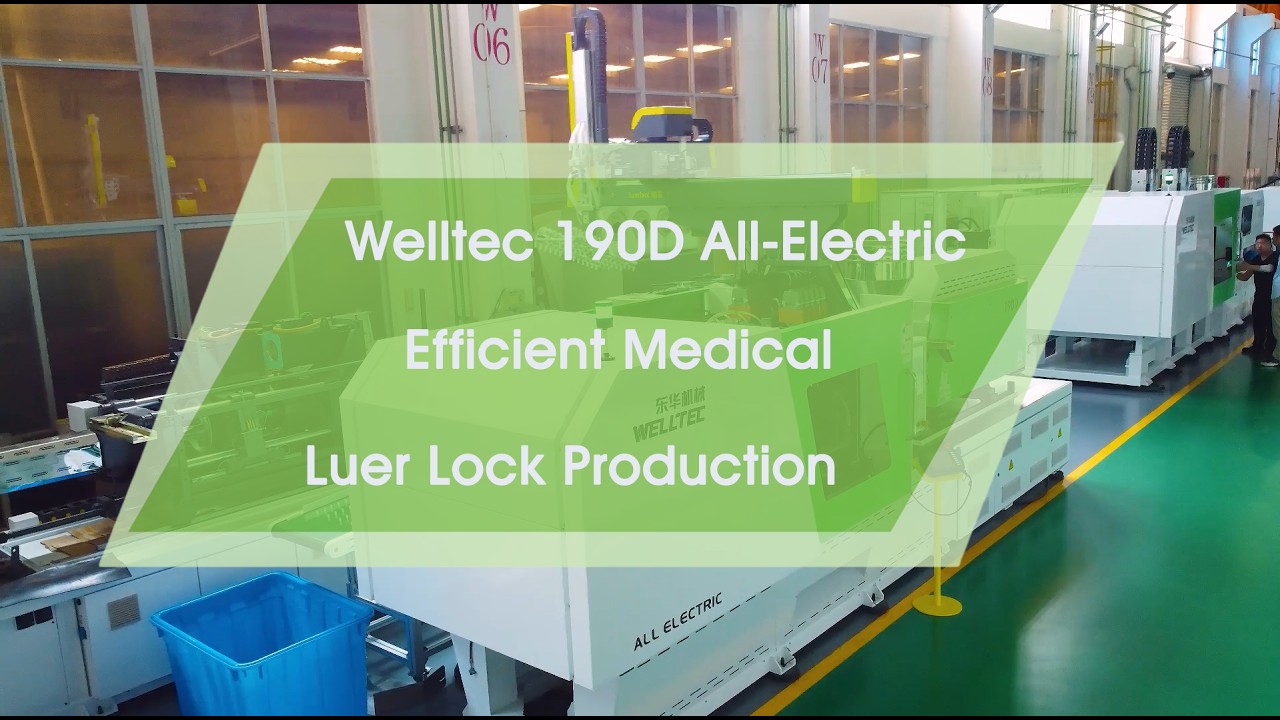 High-Precision Medical Molding: 190D All-Electric Machine for Luer Locks