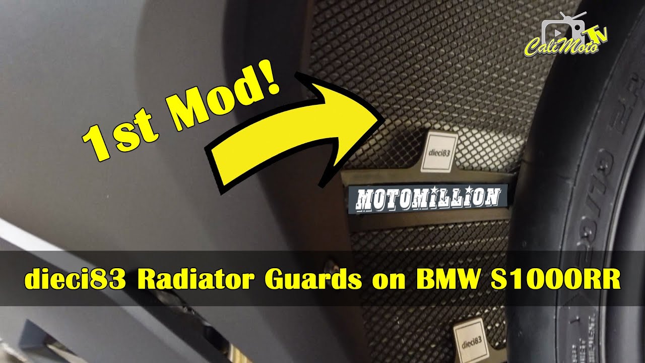 2022 BMW S1000RR | Radiator Guard How-to Install