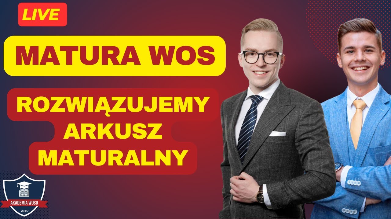 Rozwiązujemy Najtrudniejsze Zadania Maturalne z WOS-u (WOS, matura 2024, kurs z WOS-u)