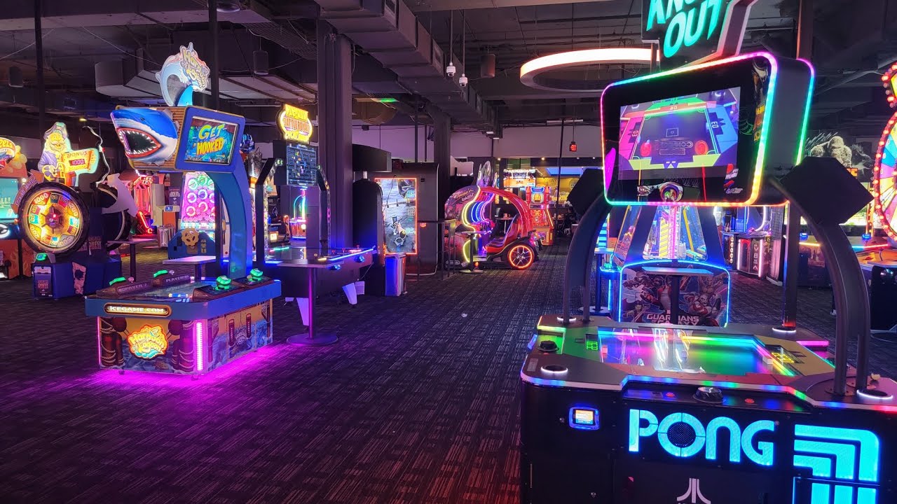Arcade Tour Dave and Busters Northridge CA