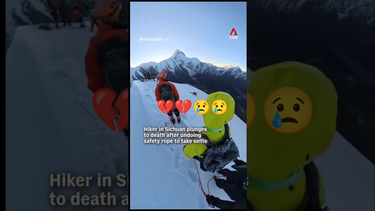 Hiker Falls to His Death After Unclipping Rope for Photos | 18,332-Foot Tragedy 😢