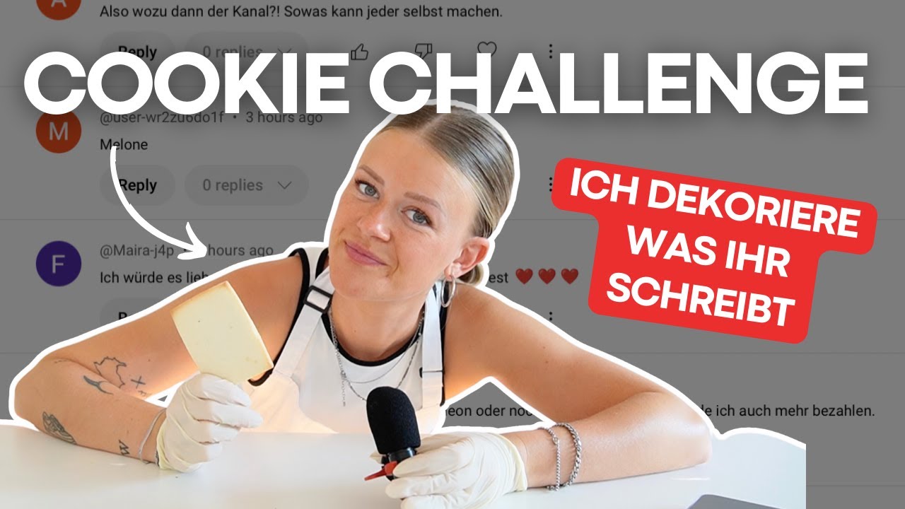Cookie Challenge: Ich dekoriere ein random Kommentar! 😅