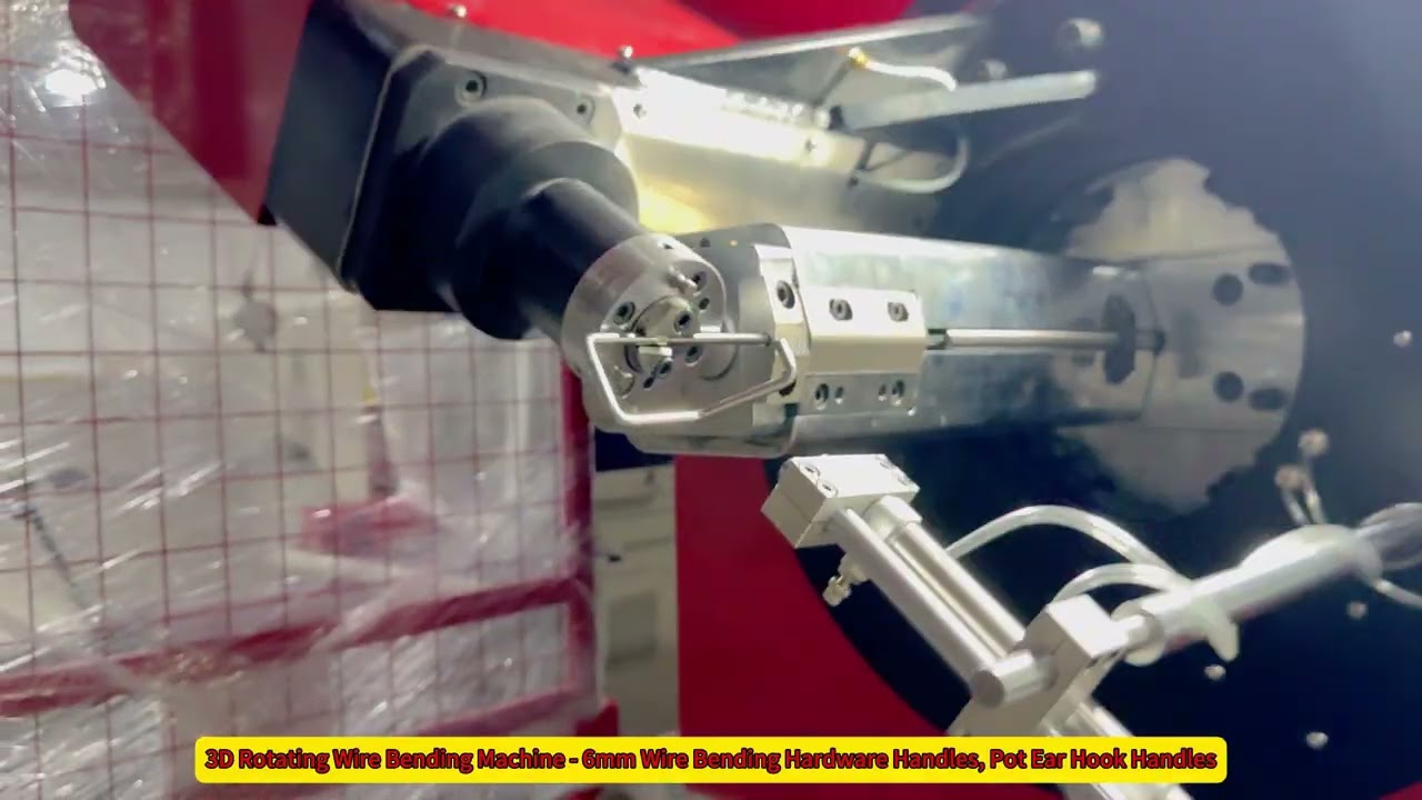 Wire bending machine manufacturer launches 3D wire bending machine, copper row bending machine