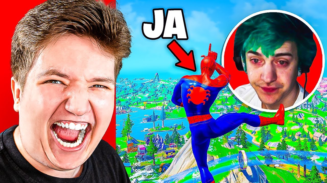 Stream Snajpuje STREAMERÓW w Fortnite! (Izak Ninja Kubx i...)