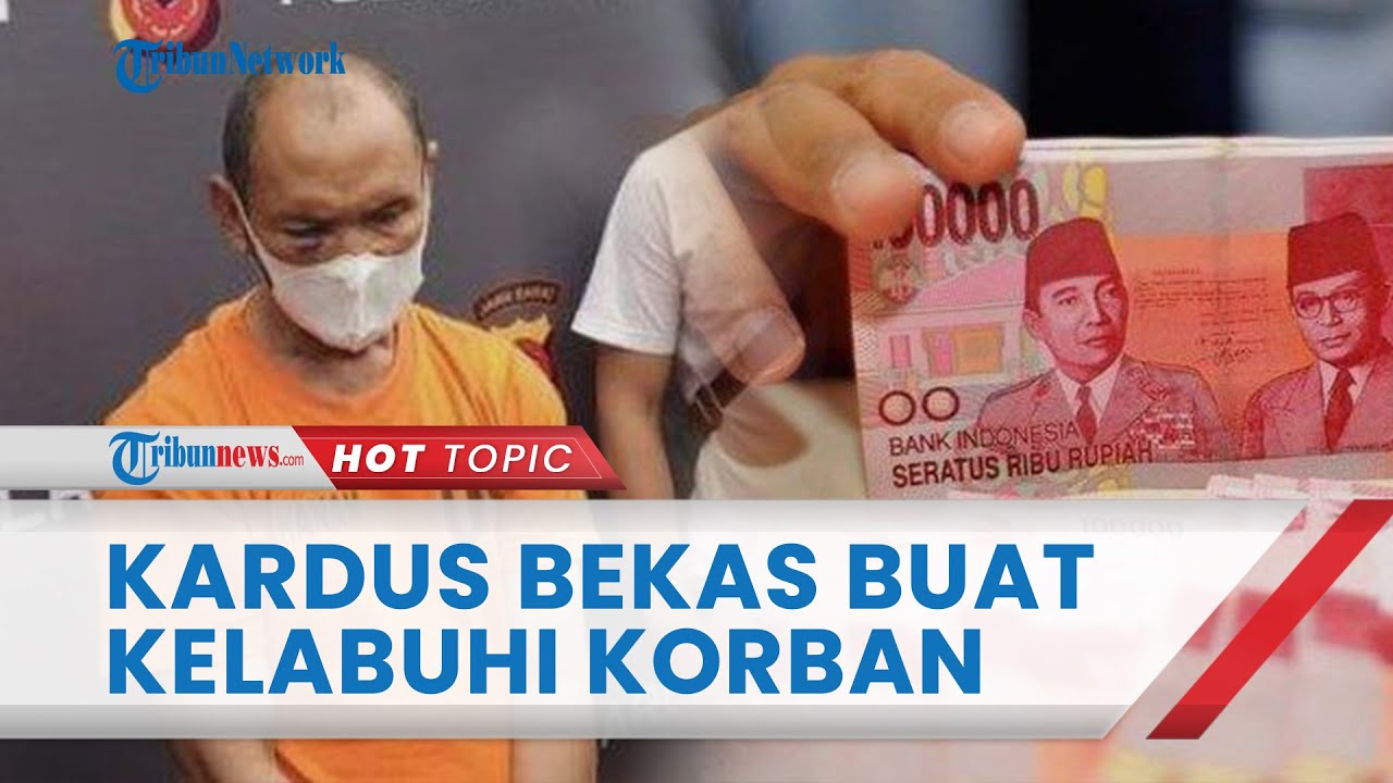 Dukun Pengganda Uang Racuni 3 Orang di Garut Akui Kelabuhi Korban dengan Kardus Dibuat Jaring jaring