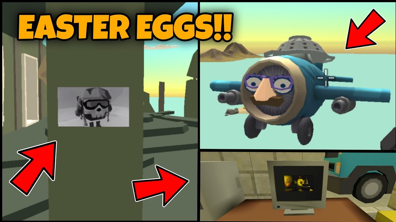 😱 EASTER EGGS OF NEW UPDATE 4.0.0 IN CHICKEN GUN!! CHICKEN GUN NEW UPDATE SECRETS