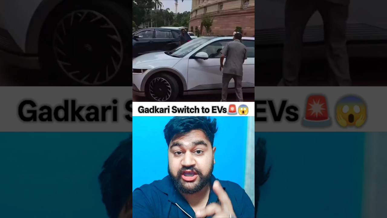 Gadkari Switch to EVs #shorts #nitingadkari #evs #shortsfeed #factvivan103 #ytshorts #ytviral #yt