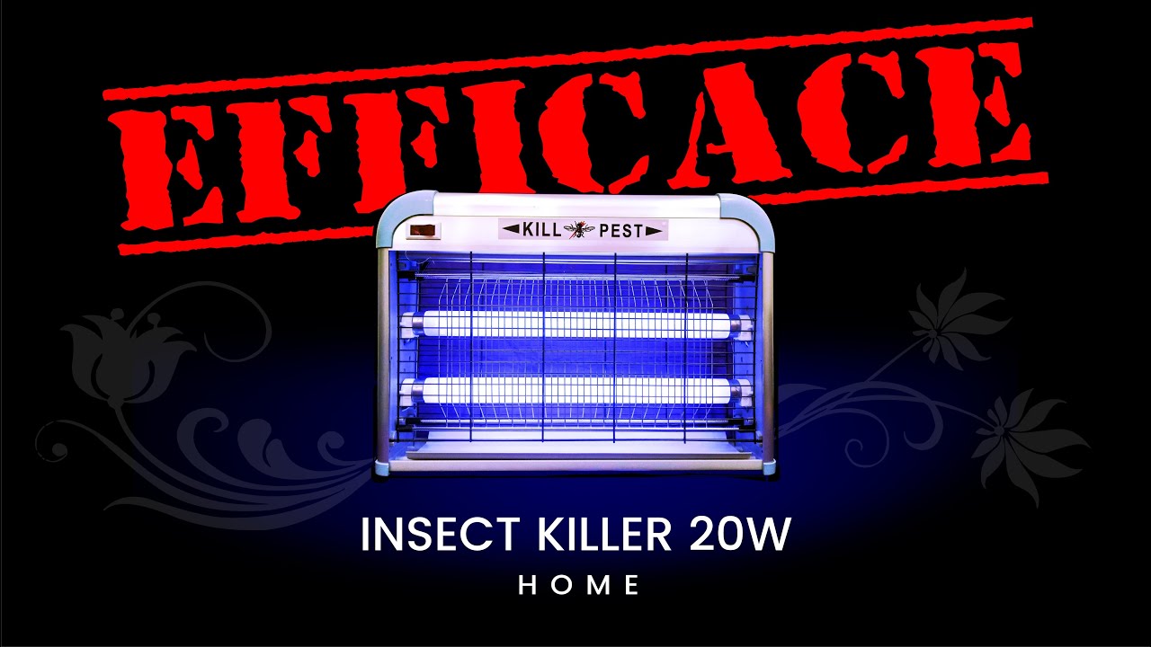 Insect Killer 20W – Protection efficace pour votre maison | lampe anti-moustiques & insectes volants