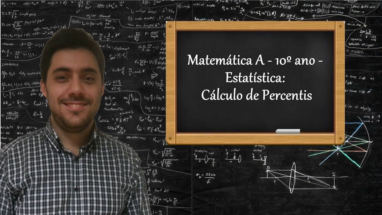 Matemática A - 10º ano - Estatística: cálculo de percentis