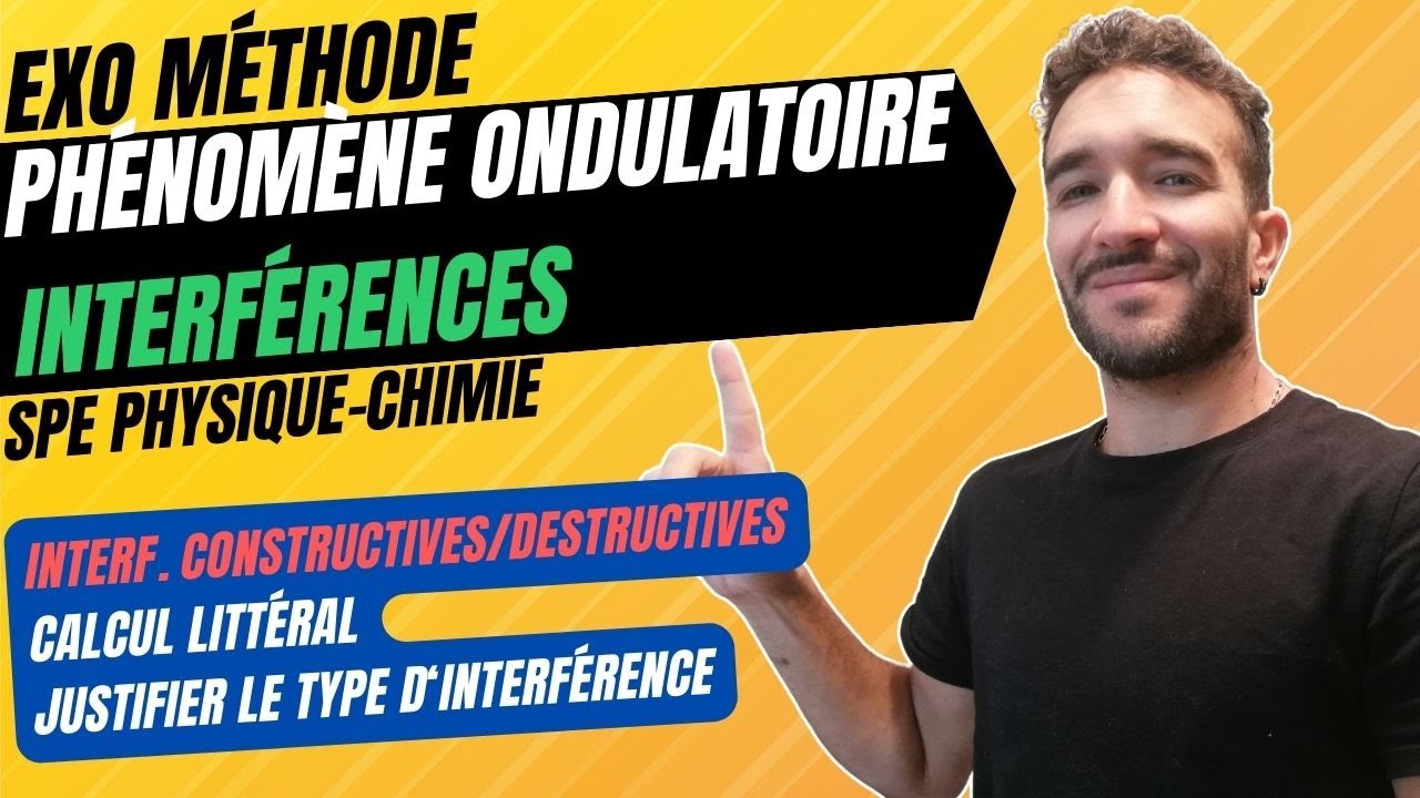 [TERM SPÉ PHYSIQUE] INTERFÉRENCES CONSTRUCTIVES & DESTRUCTIVES / EXERCICE MÉTHODE 😺 CORRIGÉ