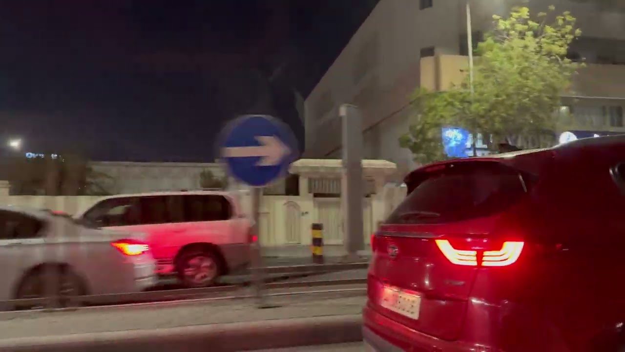 from bin mahmoud going to falcon  supermarket at mansoura doha