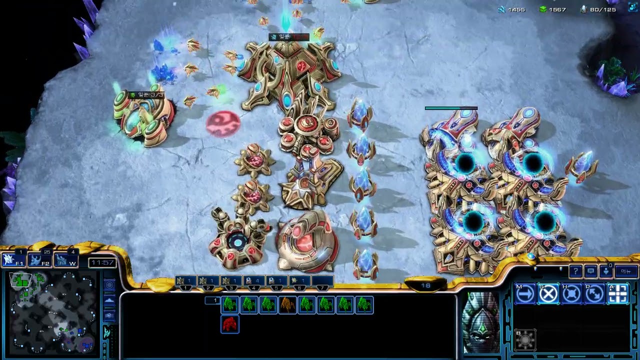[2026-01-11 녹화] (063) [사용자 지정] 섬멸전 - 1 vs 1 프로토스(사람) vs 저그(컴퓨터) (중간 Ver.) | 스타크래프트 II