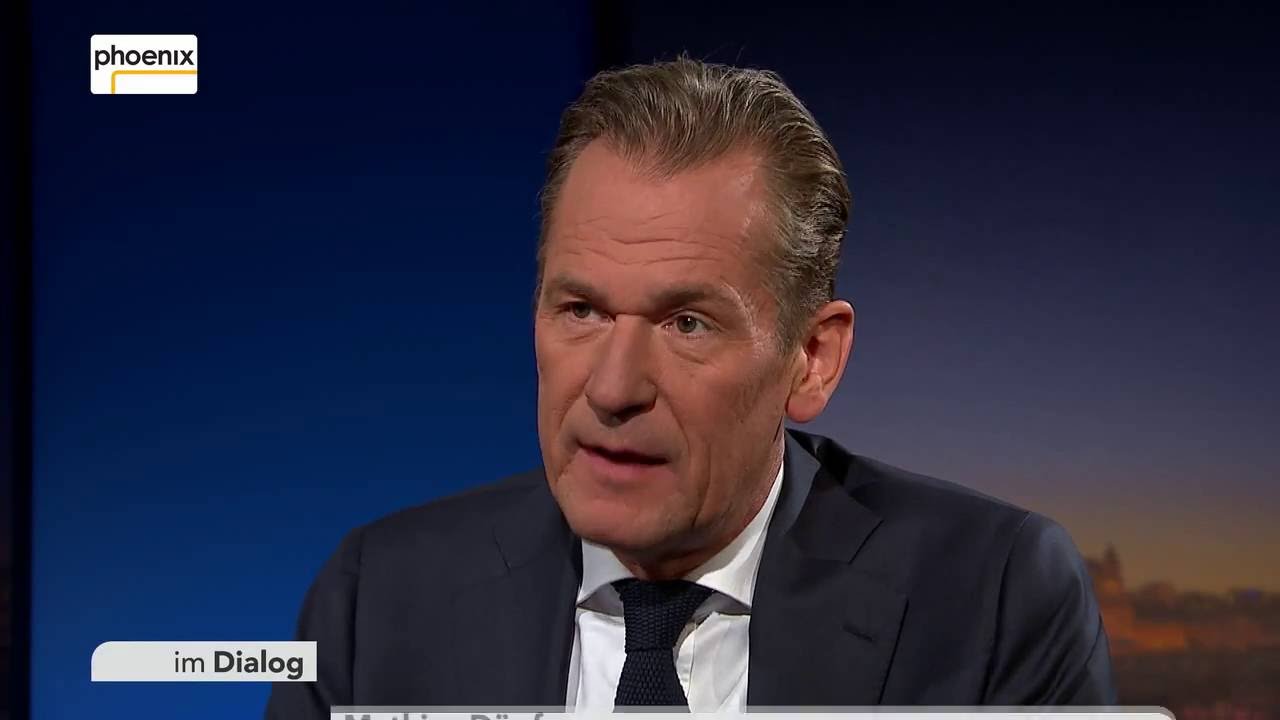Im Dialog: Michael Hirz im Gespr&auml;ch mit  Mathias D&ouml;pfner 23.09.2016