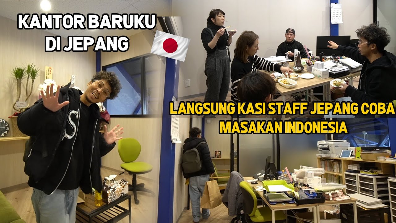 AKHIRNYA KANTOR BARUKU di JEPANG SUDAH JADI ! INI KERJAAN BARUKU !