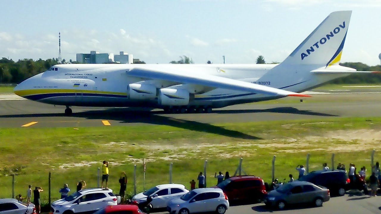 [Arquivo Drive] An-124 Antonov Airlines em Salvador