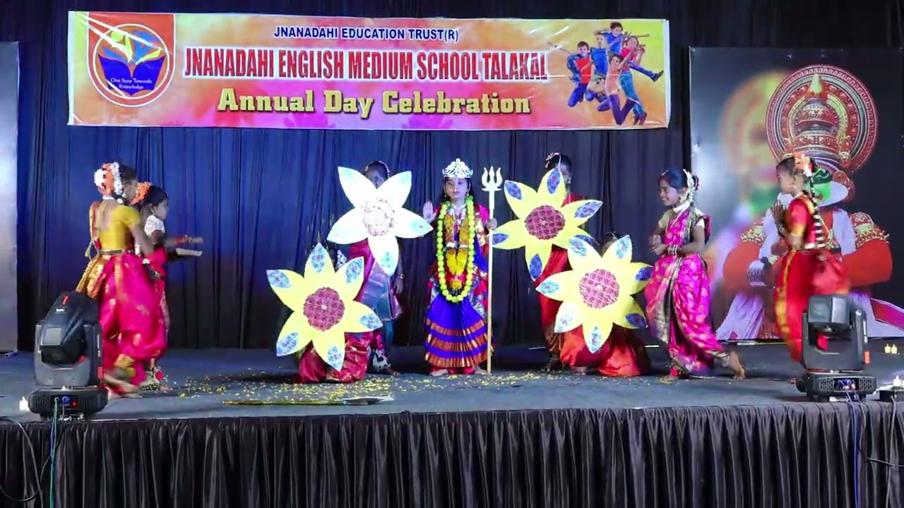 Prayer song dance performance | School Annual day.#trending #Talakal #koppal #childrensongs