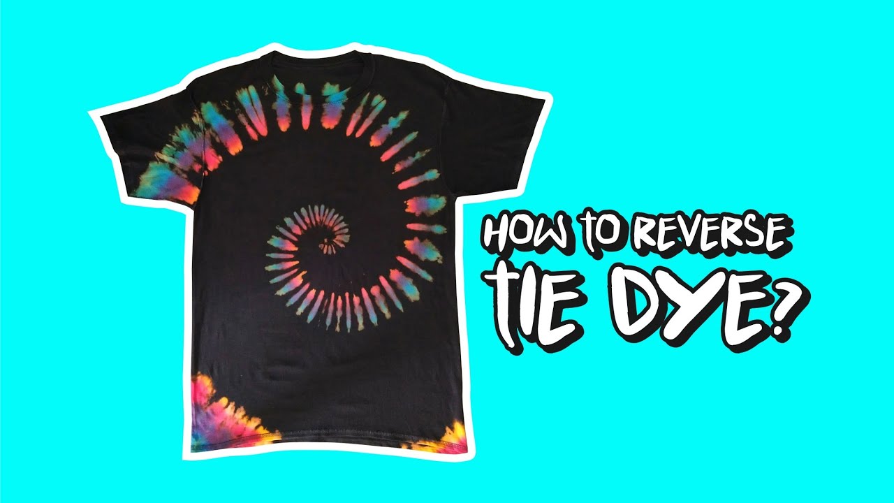 How to Reverse Tie Dye | Pinoy Version EASY TIPS