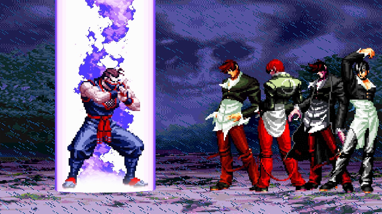 KOF Mugen | Souei vs Orochi Iori Team