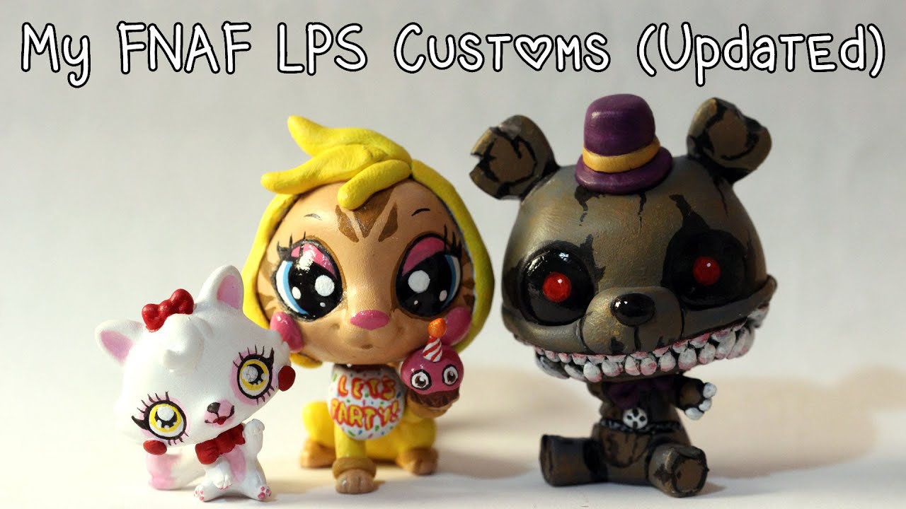 Мои кастомные фигурки LPS по FNAF — 17 НОВЫХ!
