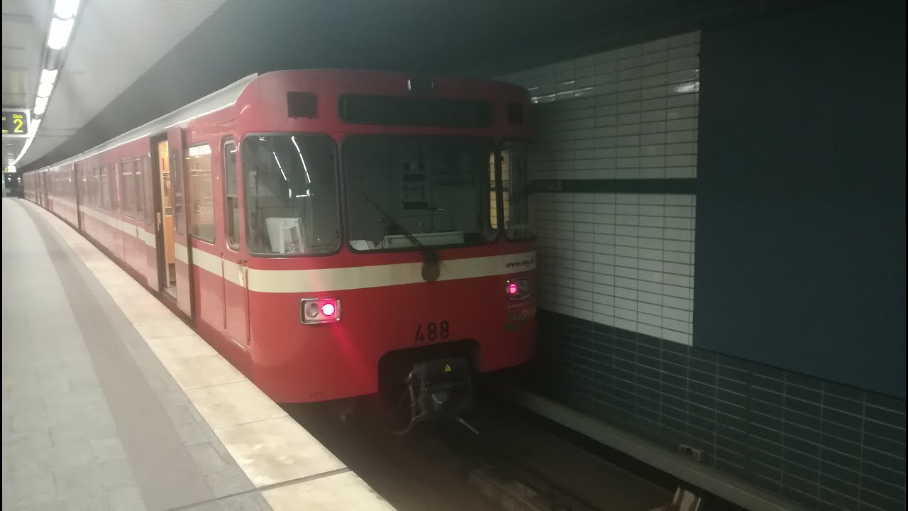 DT1 Wagen 488 der U-Bahn Nürnberg