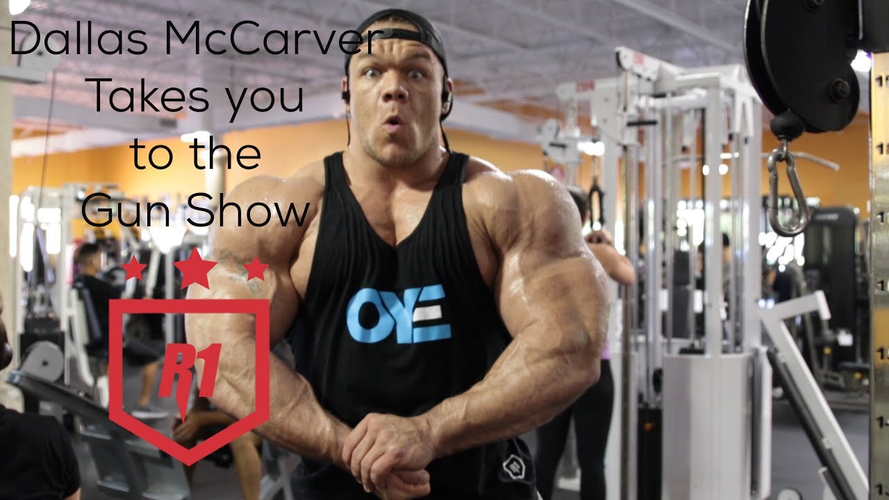 Dallas McCarver Takes you to the Gun Show - Massive Arm Day