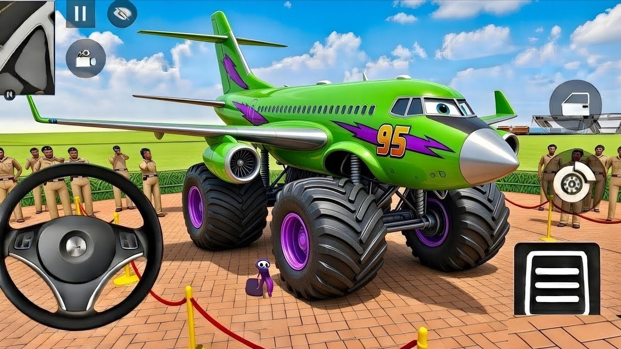 🤑 Indian Thift Auto Simulator😍Indian Showroom Purchase 😍Ironman Wala big wheels aeroplane& Car🥳Game 