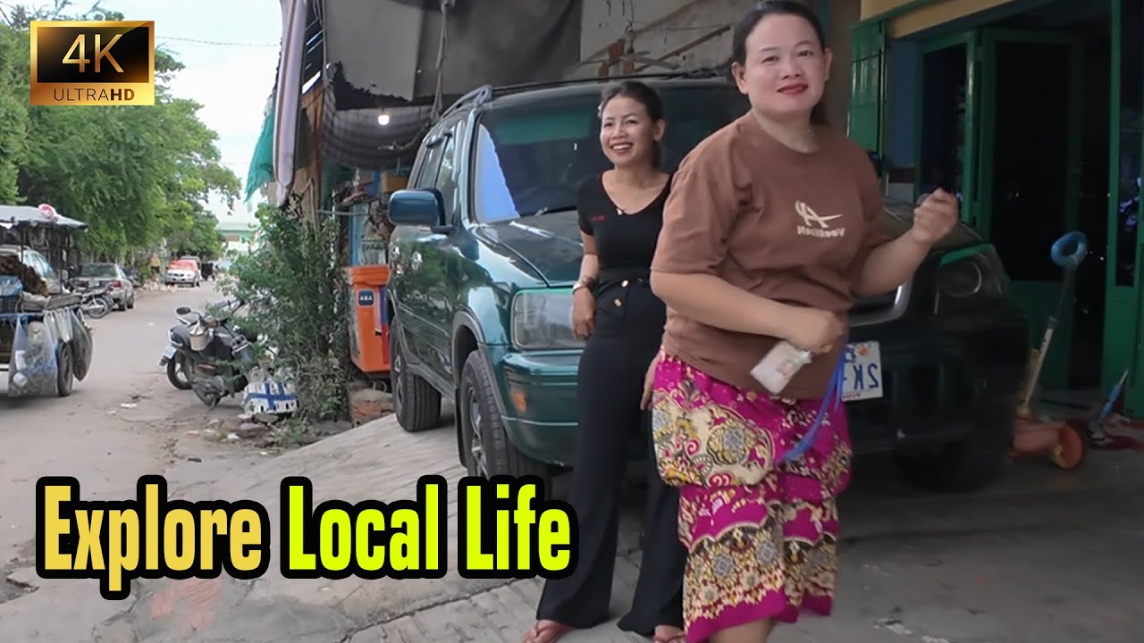 Authentic Cambodia 🇰🇭  | Walking Tour of Phnom Penh’s True Daily Life #travel #life