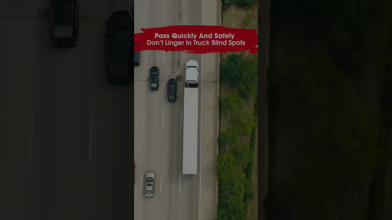 Truck Blind Spots: Pass Quickly, Stay Safe 🚛 