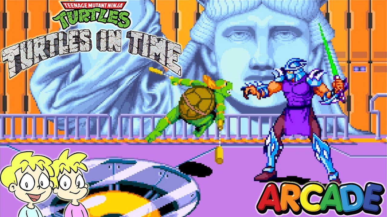 Teenage Mutant Ninja Turtles: Turtles in Time - Arcade Playthrough #BennyBros🎮