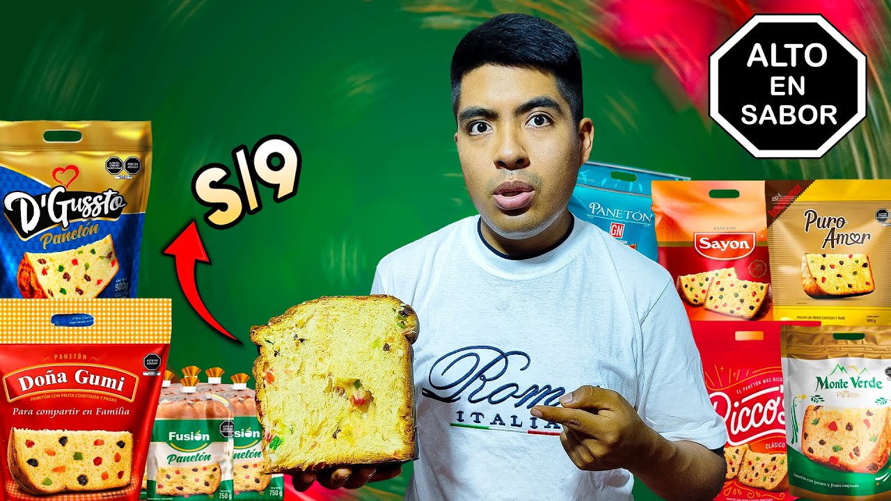 Probé los PANETONES más BARATOS del PERÚ 🇵🇪🎄
