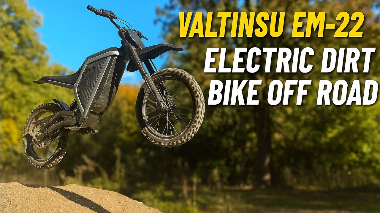 Off-Roading in the Valtinsu EM-22 Electric Dirtbike