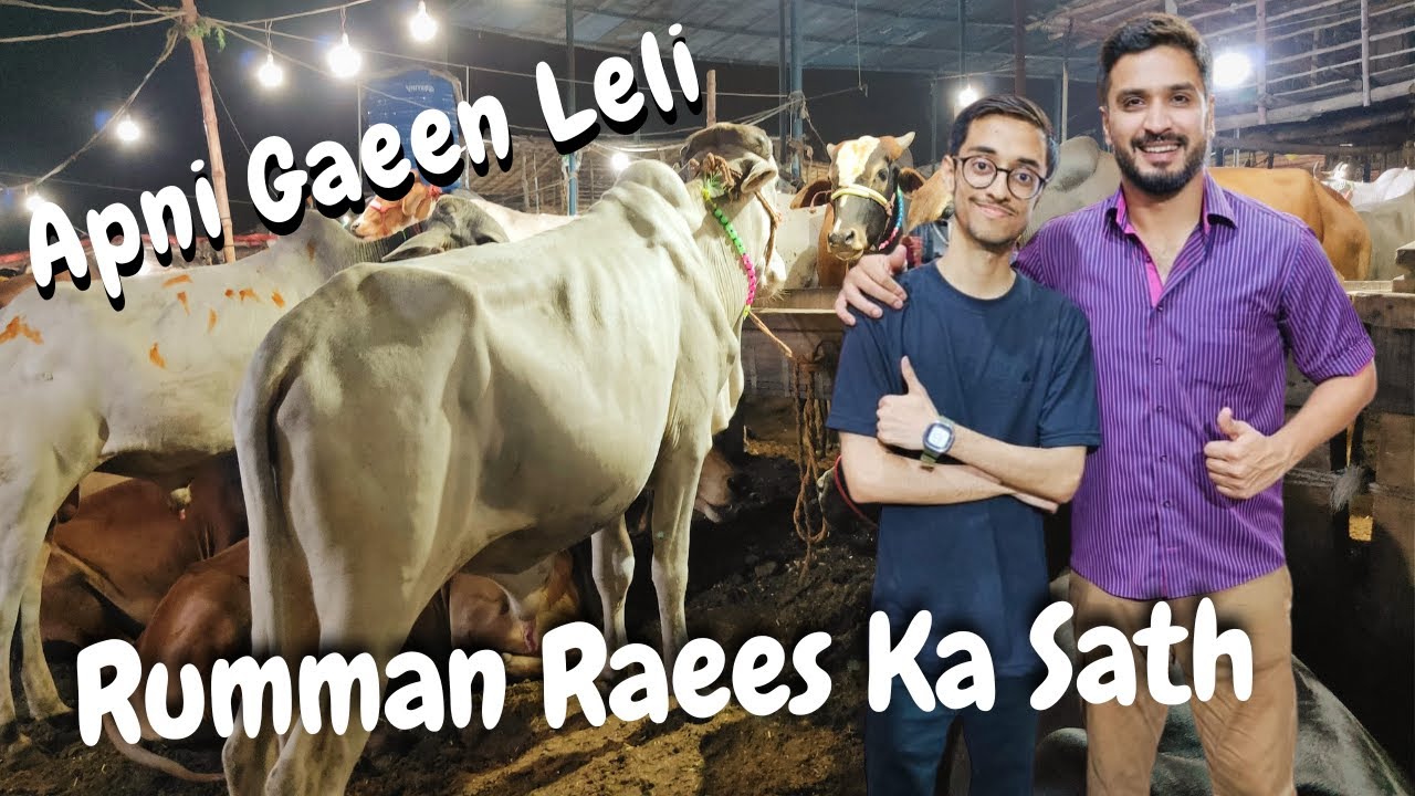 I Bought My Cow From Malir Mandi Along With Rumman Raees Khan - Mandi Vlog 2023