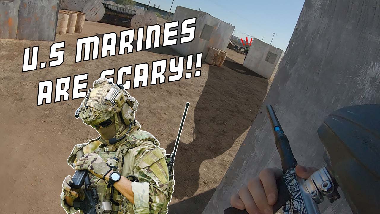 I Challenged a U.S Marine to a 1v1 in Paintball | AZ Battlezone Shenanigans EP: 2