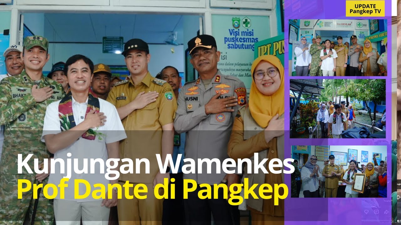 Capaian CKG 85 Persen, Wamenkes Berkunjung ke Pangkep
