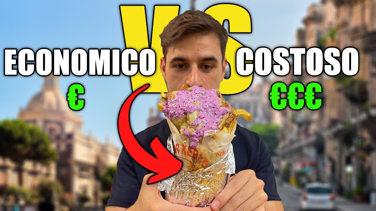 KEBAB ECONOMICO vs KEBAB COSTOSO a CATANIA - Dove mangiare a Catania