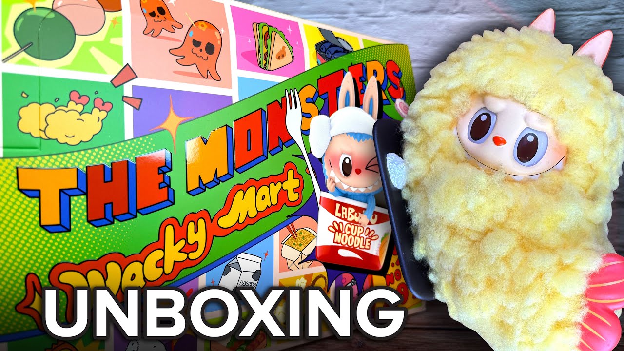 Unbox POP MART THE MONSTERS WACKY MART Labubu Series Complete Set of 12 Review