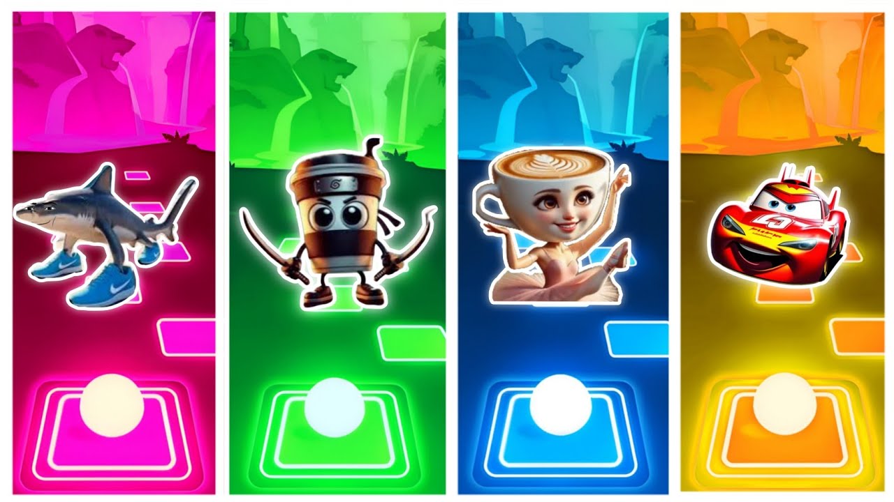 Tiles Hop EDM Rush MC Queen VS Cappuccino Assassino VS Trala Tralala VS Ballerina Cappuccino