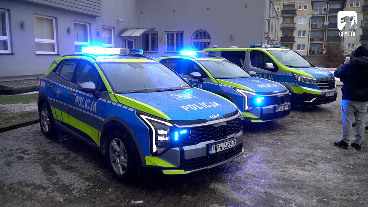 Nowe radiowozy szczecineckiej Policji